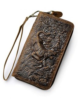 Genuine leather Tiger Wallet