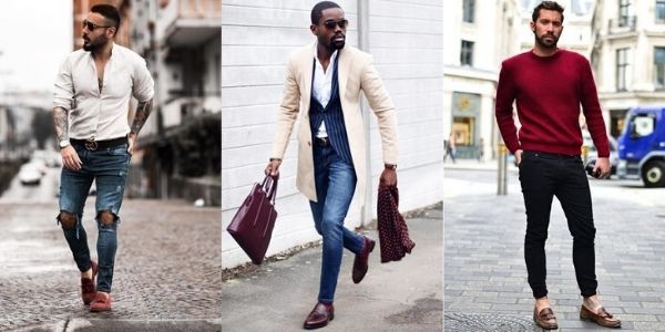 best pants to wear with loafers