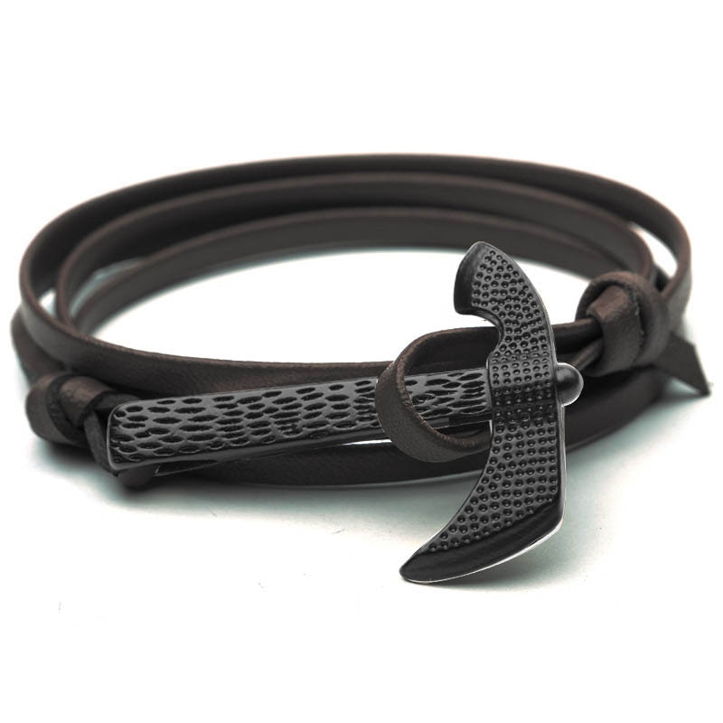Mens Axe Bracelet Wristband, Viking Jewelry | Capthatt Mens Clothing ...