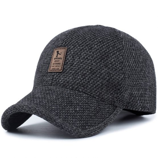 MRACSIY Mens Baseball Cap - With Hidden Flaps