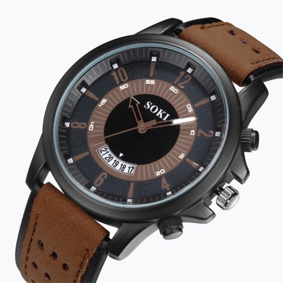 2023 NEW SOKI Men Canvas Watch Luxury Calendar Quartz Watch Nylon Strap  Male Sports High-grade Casual Wristwatch Horloge Clock - AliExpress