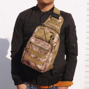 Camo Backpack Shoulder Bag | Capthatt Mens Clothing & Accessories
