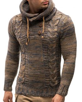LEIF NELSON Men’s Knitted Pullover Sweater LN20227NN
