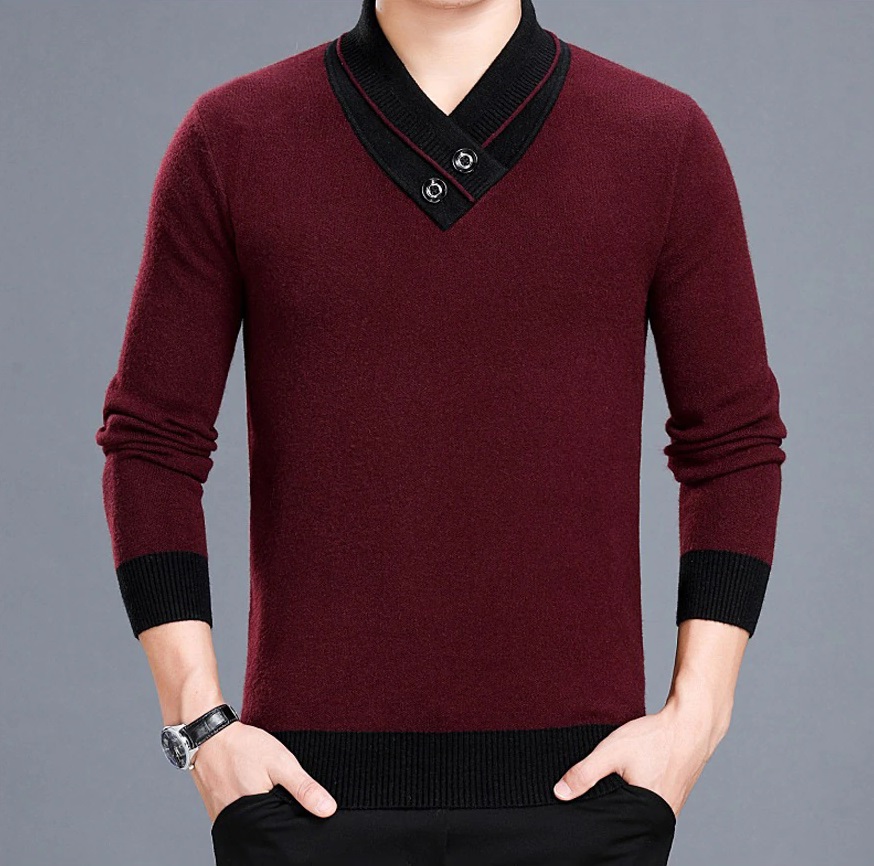 COODRONY Mens Shawl Collar Sweater | Capthatt Mens Clothing & Accessories