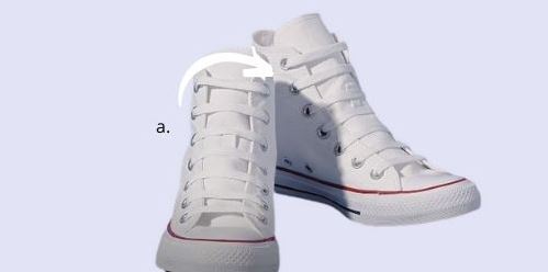 converse bar lacing, easy lacing methods