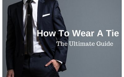 how to wear a tie