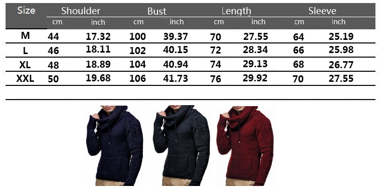 Leif Nelson Men's Knitted Pullover, Long-Sleeved Slim fit Shirt, Basic  Longsleeve Sweatshirt with Shawl Collar for Men
