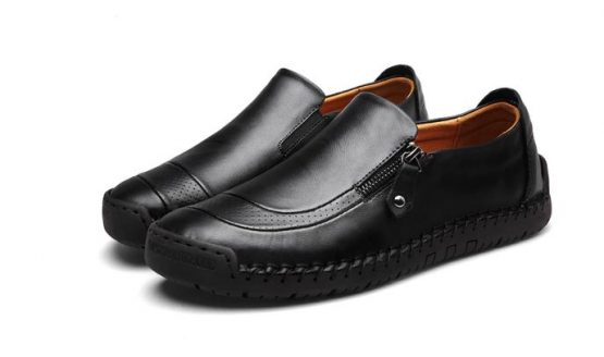Monaco Mens Hand Stitched Leather Loafers