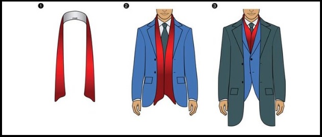 the drape scarf , tie the scarf knot, how to wear a scarf