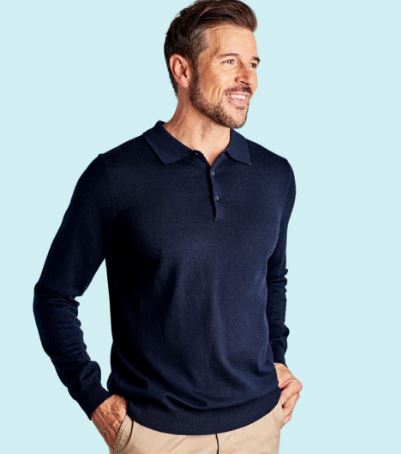 how to wear long sleeve polo